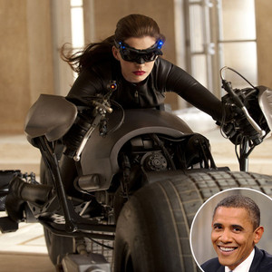 Anne Hathaway, Obama, Dark Knight Anne Hathaway, Obama, Dark Knight